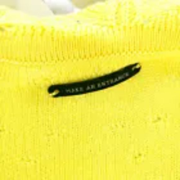 Bundle NWT Short Sleeve Top Blouse Cardigan Teal Green and Yellow S / M / L - Picture 4 of 16